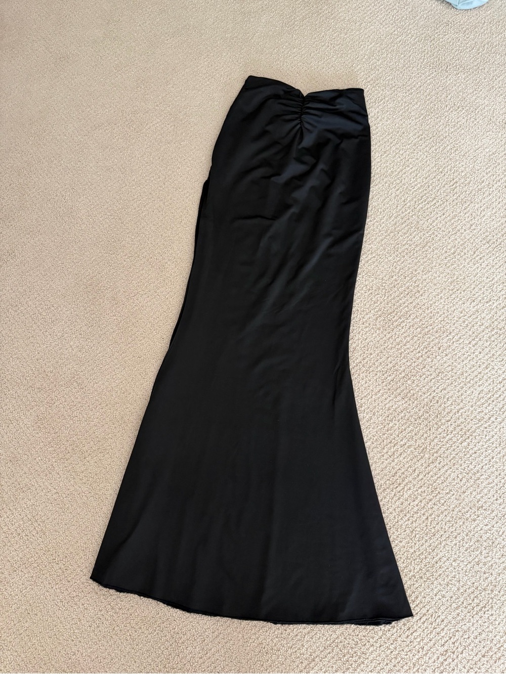 Classic Black Maxi Skirt